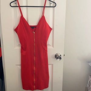 Red dress